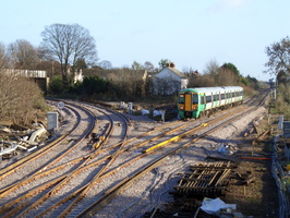 Track relaying - Havant junction